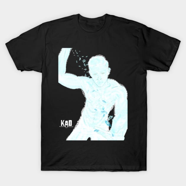 Bobby on the Rocks T-Shirt by KonataArtOnline